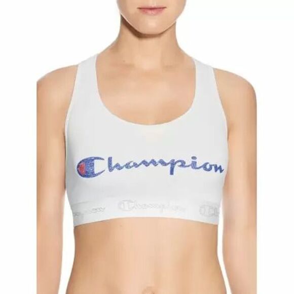 CHAMPION The Authentic Sports Bra In White XS - Picture 1 of 3